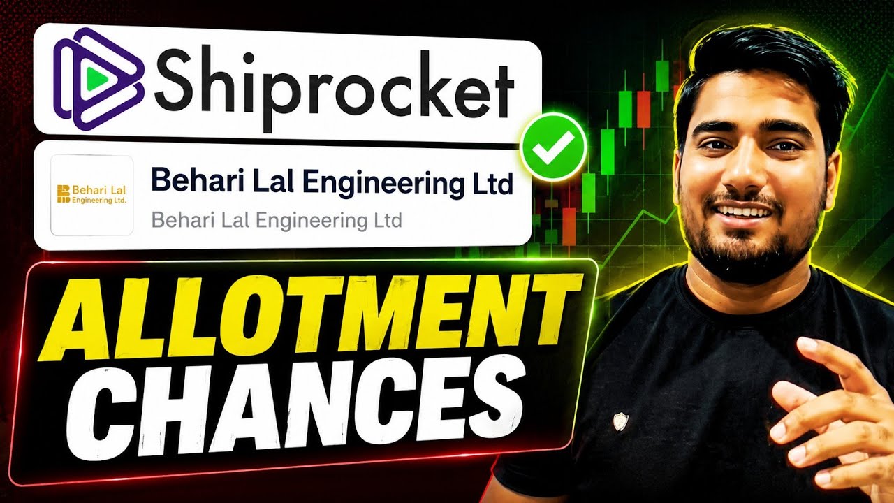 Shiprocket IPO Allotment Chances 😭😡 || Behari Lal IPO Allotment || Shiprocket & Behari IPO GMP