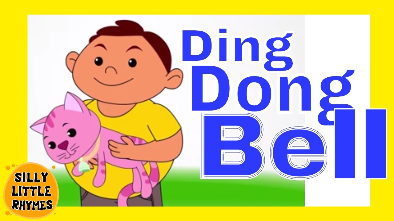 🔔 Ding Dong Bell | Cartoon Kids English Nursery Rhymes | HD 🔔
