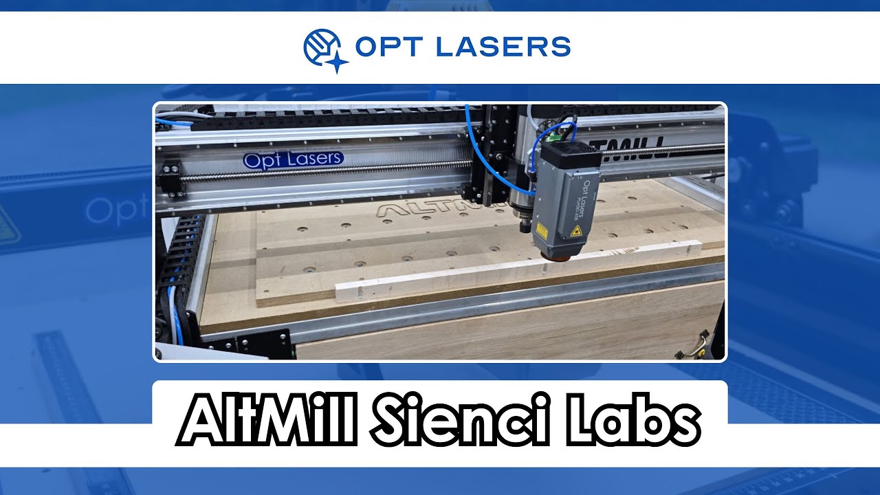 Connecting PLH3D-XT8 45W Laser on AltMill Sienci Lab x Opt Lasers | Full Video by ​@BuckysCustoms