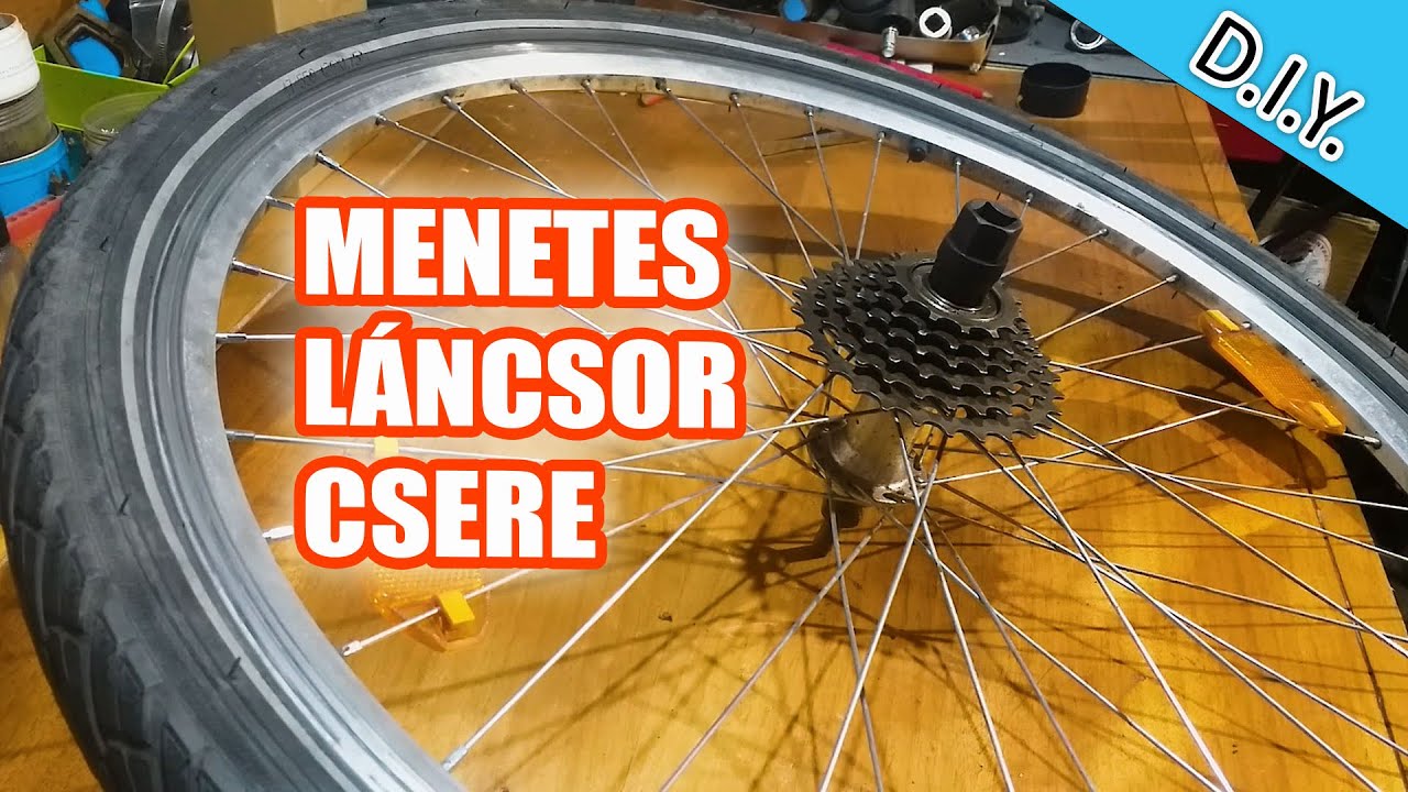 Menetes lánckerék csere házilag