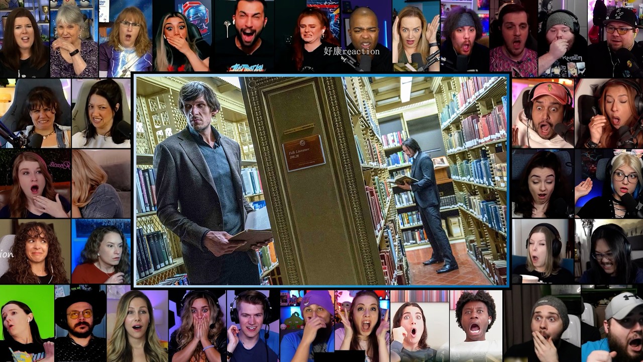 John Wick vs Ernest / Library Fight Scene | John Wick: Chapter 3 - Parabellum (2019) Reaction Mashup