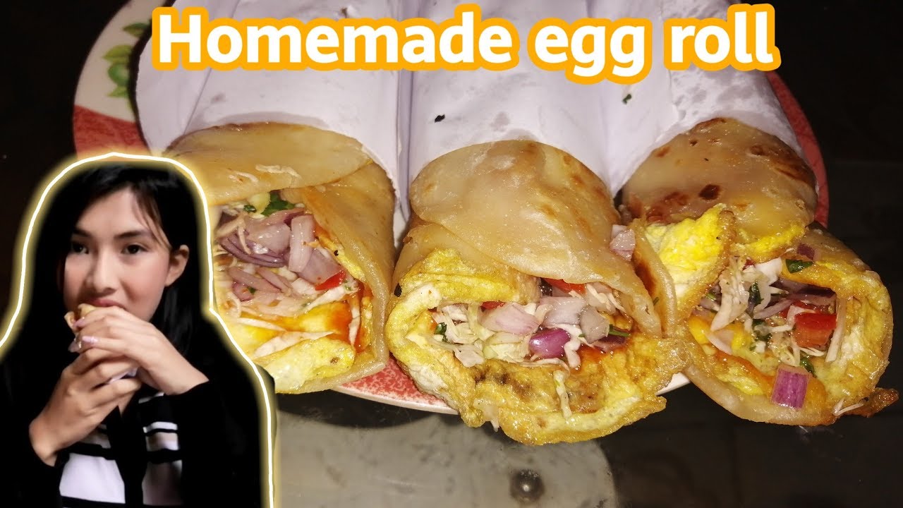 HOMEMADE EGG ROLL | manipuri | prettysinam| plz read the description 👇🏻
