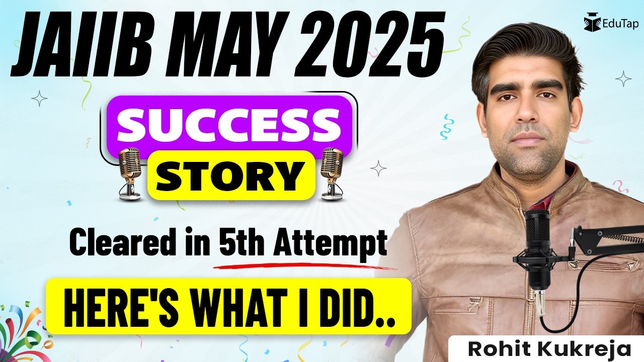 JAIIB Success Story | JAIIB Topper Interview | JAIIB Preparation Strategy by Topper