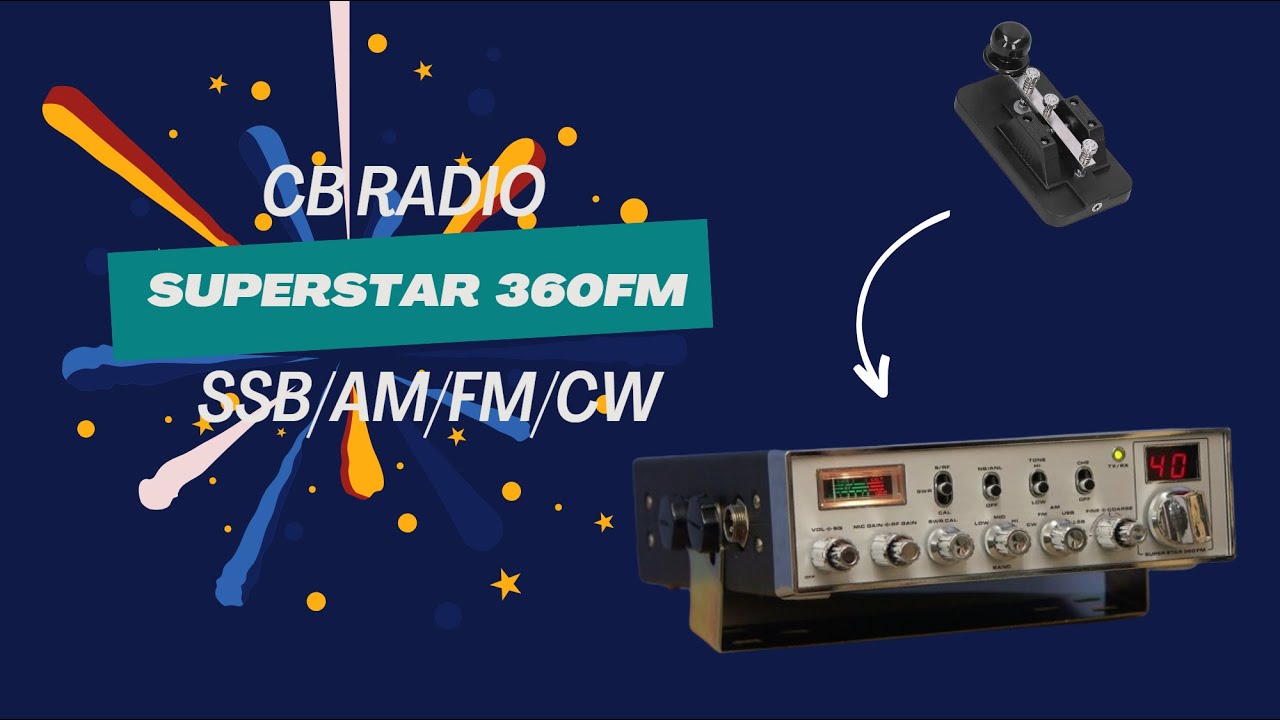 CB radio z... telegrafią? Naprawiam radio wstęgowe Superstar 360FM