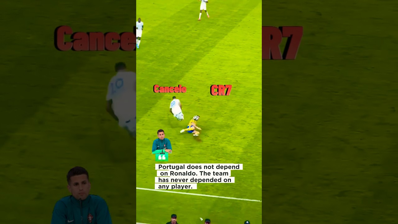 CR7 vs Cancelo ... 🤬