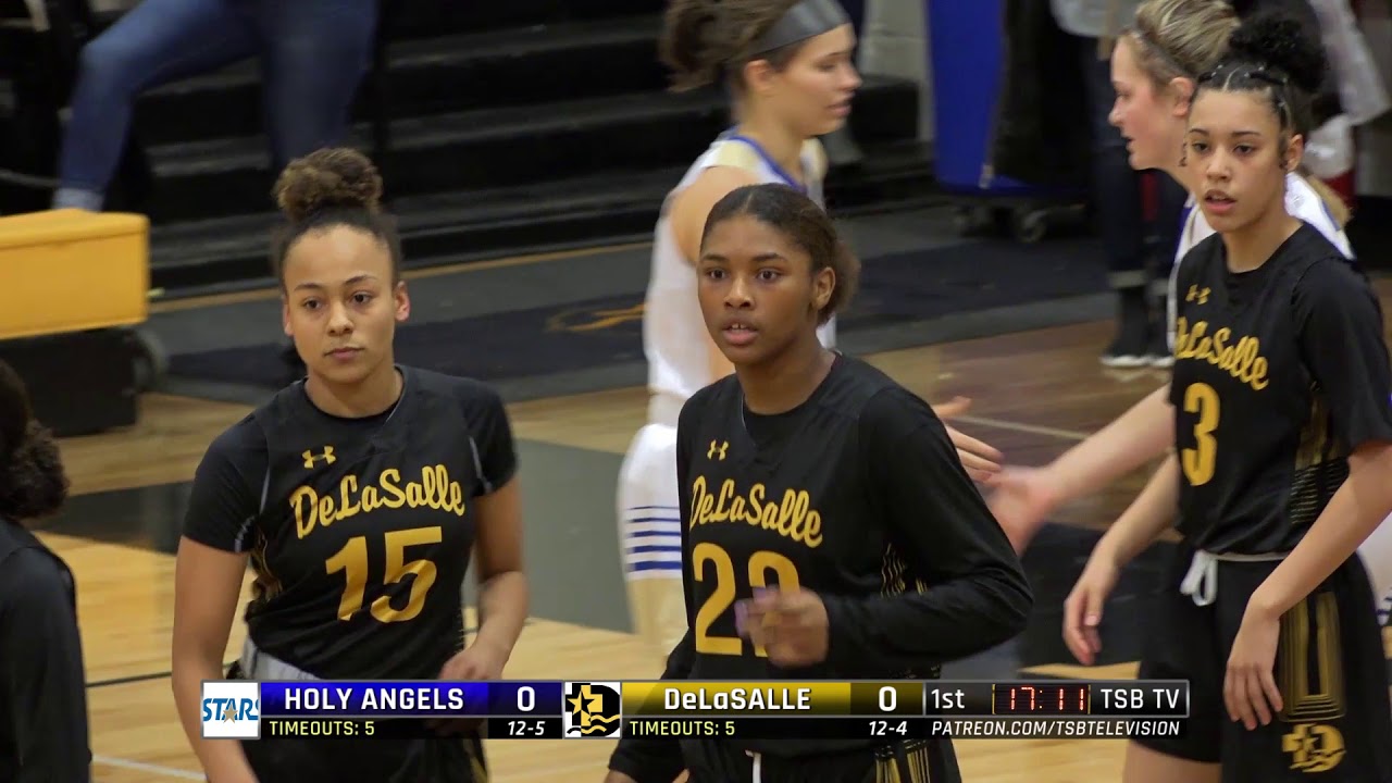 High School Girls Basketball: Holy Angels vs. DeLaSalle (2020)