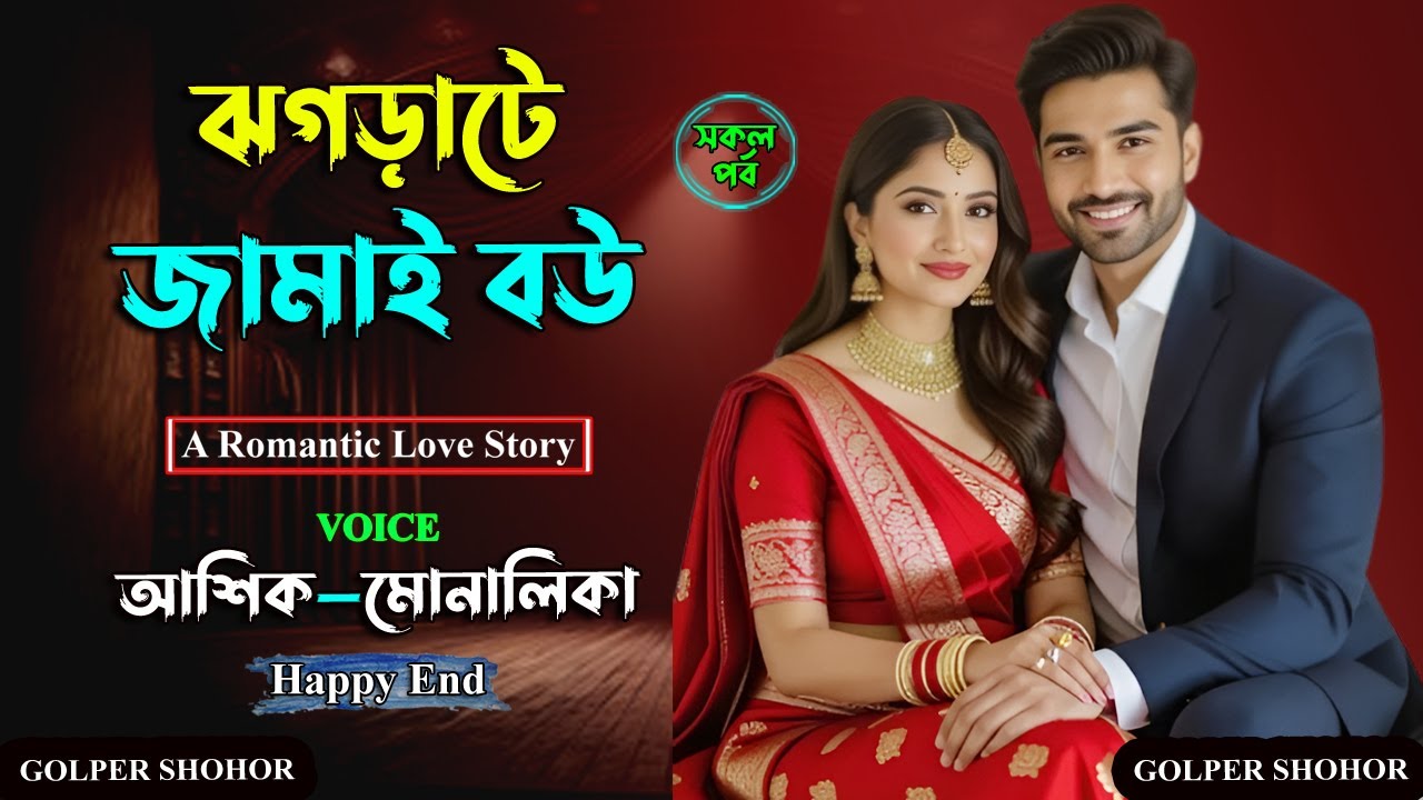 ঝগড়াটে জামাই বউ। আশিক ভয়েস। Golper Shohor