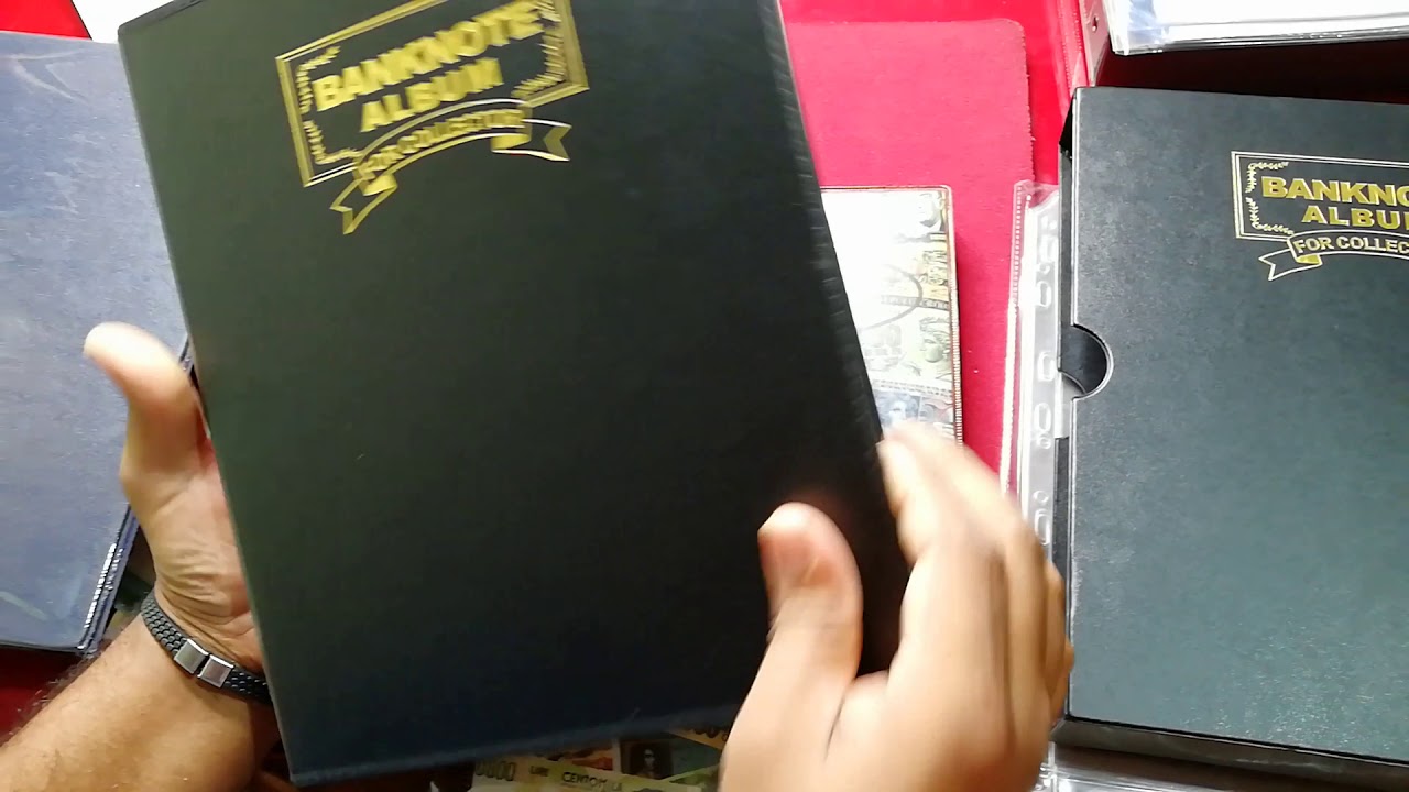 Currency Albums and sheets....