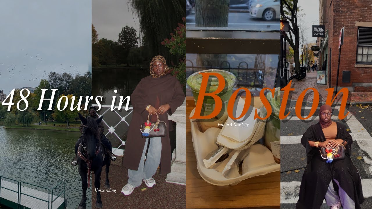 48 Hours in Boston Vlog: Sightseeing, Food, Etc