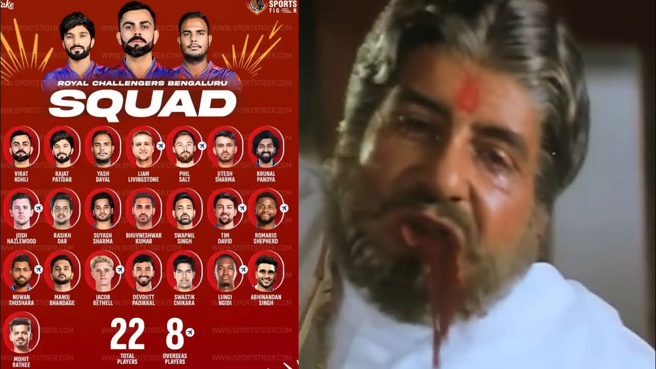 Ranking IPL SQUADS With Memes (2025)