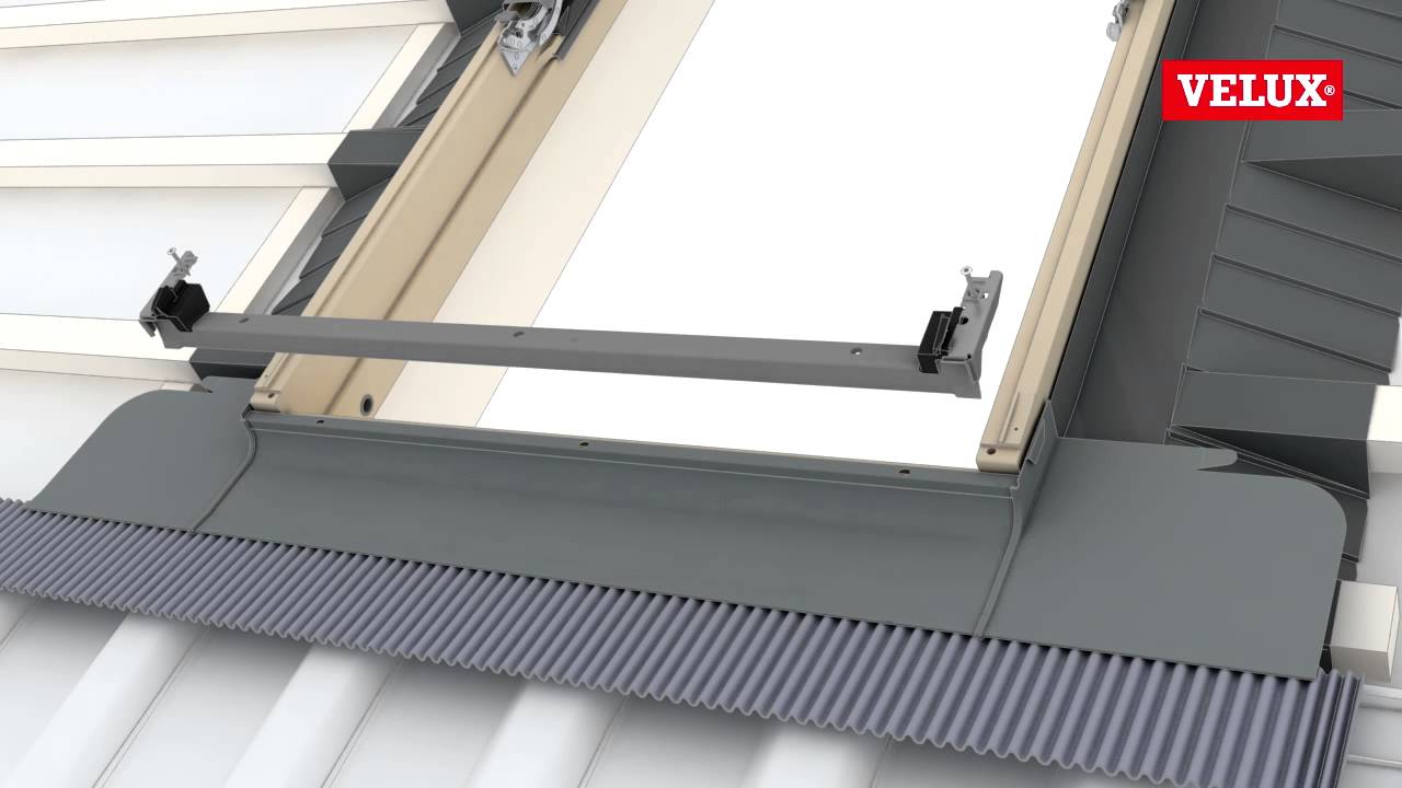 VELUX EDZ flashing installation