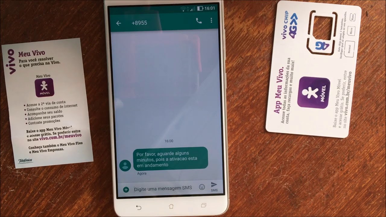 Como cadastrar seu novo chip da vivo