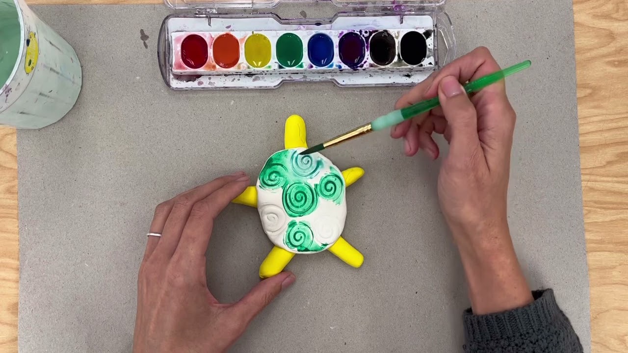 Painting Model Magic Turtles
