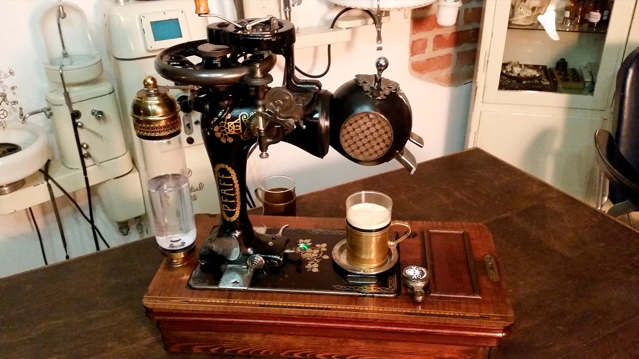 Steampunk Coffee Machine - 