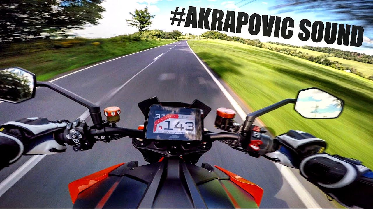 KTM 1290 SUPERDUKE R - AKRAPOVIC - RAW ENGINE SOUND