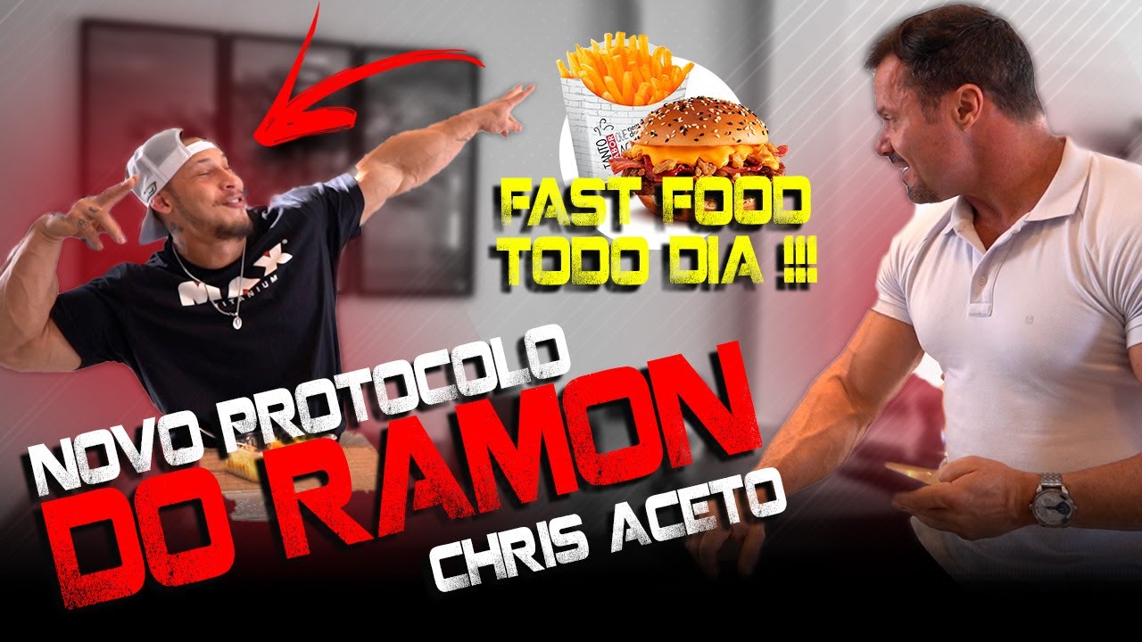CARIANI SE ASSUSTOU COM A NOVA DIETA DE RAMON DINO