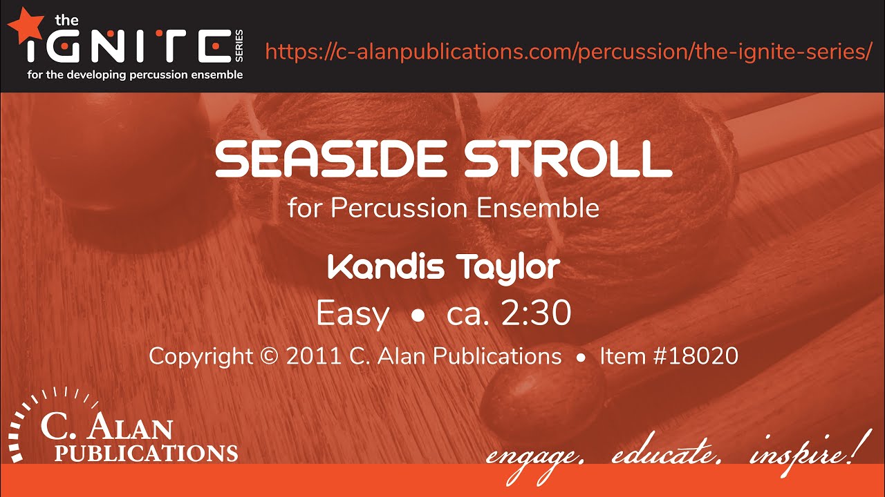 Seaside Stroll (Percussion Ensemble 7-14) - Kandis Taylor