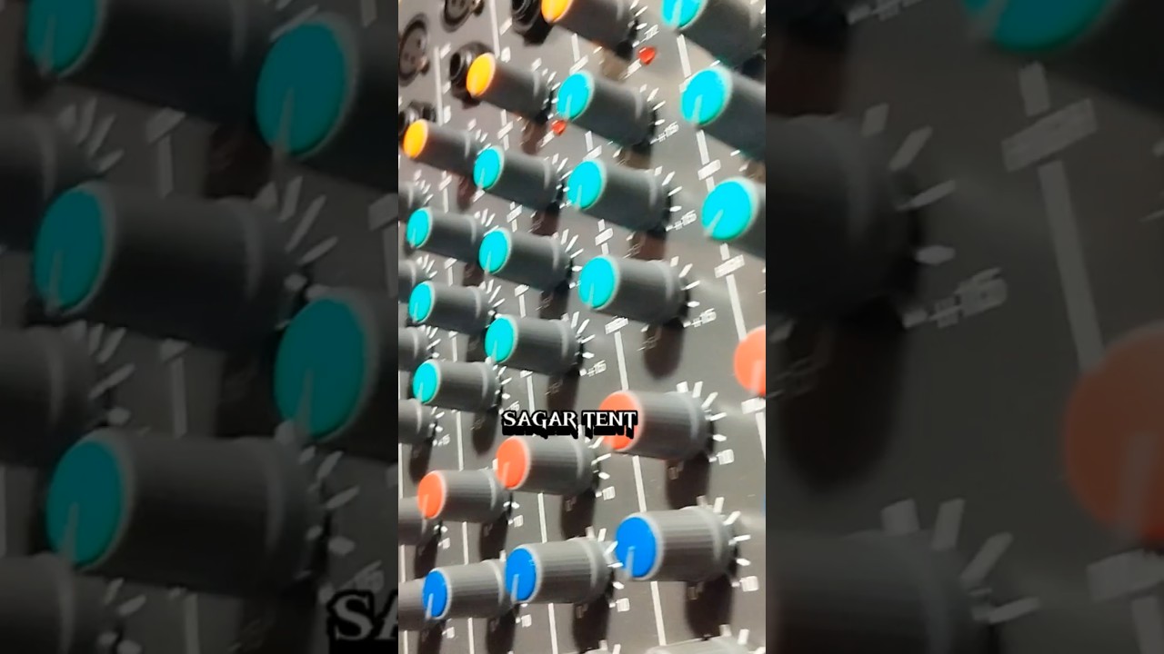 Stranger SM1603E Sound mixer Testing #stranger #soundmixer #SM1603E #shorts #2025  &lrm;⁨@sagartent⁩&nbsp;
