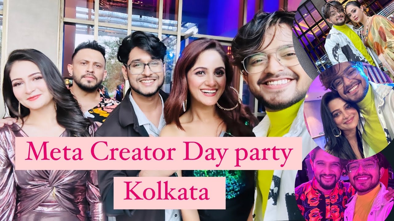 All about Meta Creator Day Kolkata ♥️/Sayak|Riaz|Jasmine|Trina|Neel|Shreema