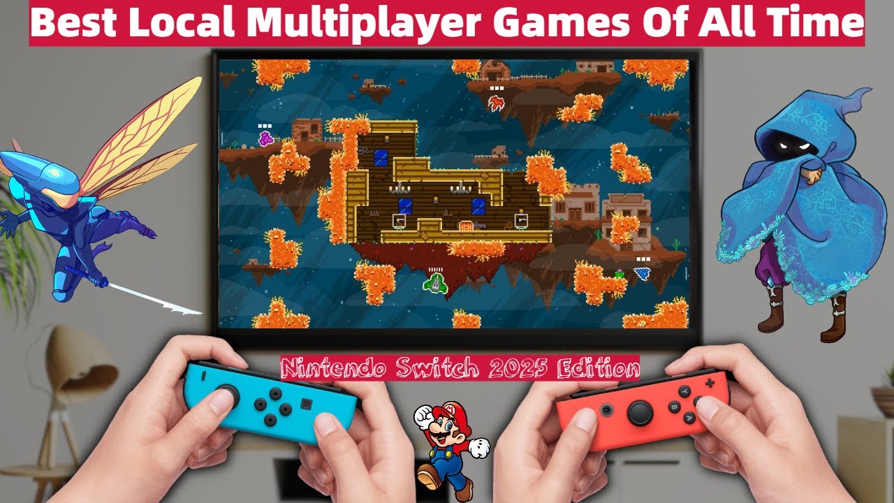 40 лучших кооперативных/локальных многопользовательских игр для Nintendo Switch всех времён — изд...