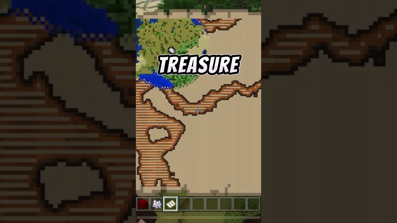 Как найти зарытое сокровище в Minecraft КАЖДЫЙ РАЗ! #bedrocktutorial #minecraft