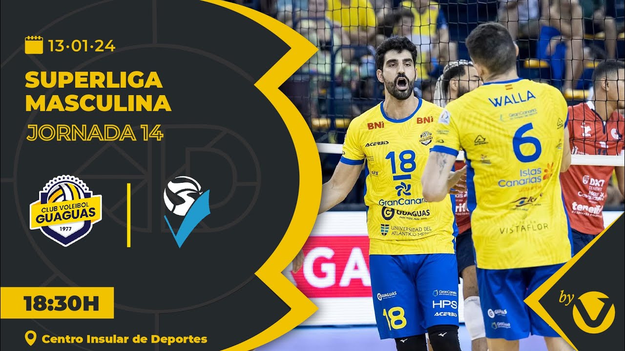 CANAL 1 - VÓLEY - CV Guaguas - Grupo Herce Soria