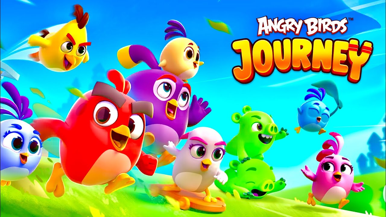 ANGRY BIRDS 🐦 🐔🐤 Gameplay | Destroying Pigs & Getting 3 Stars
