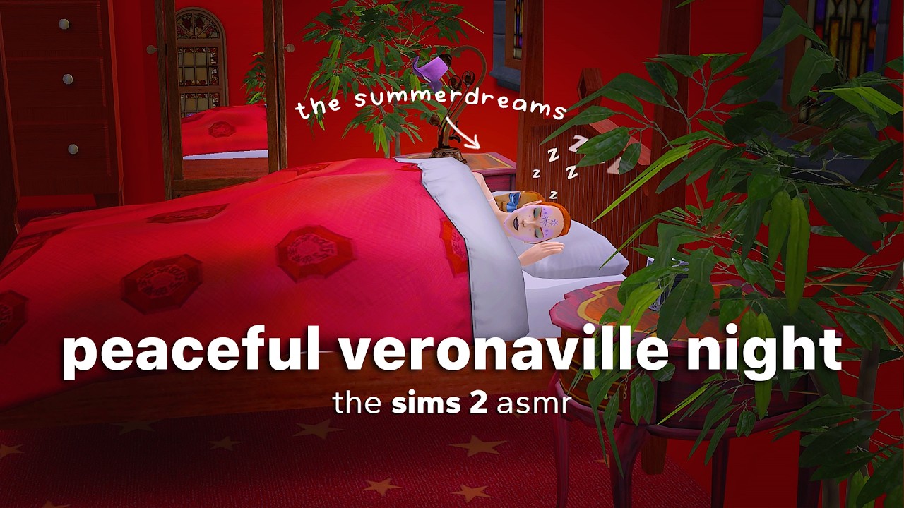 fall asleep with the sims 2 🌙 peaceful veronaville night