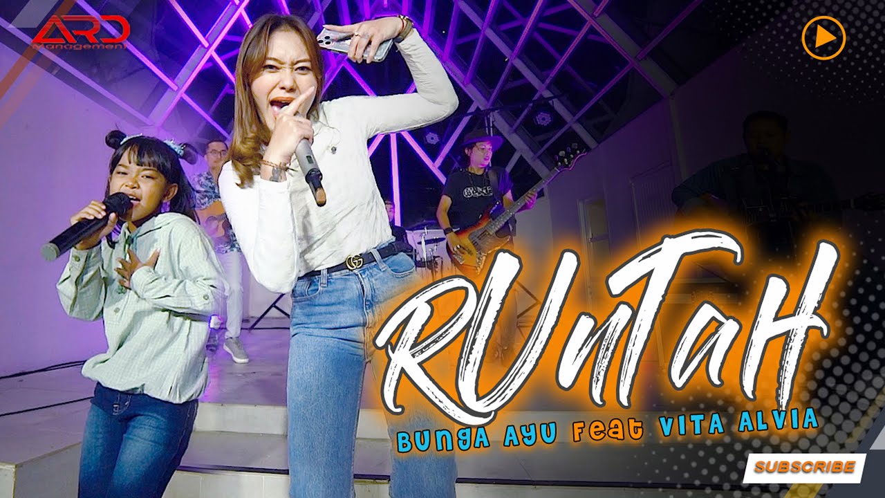 Pengamen Cilik Bunga Ayu Ft. Vita Alvia - Runtah (Official MV) Bubblegum Accoustic