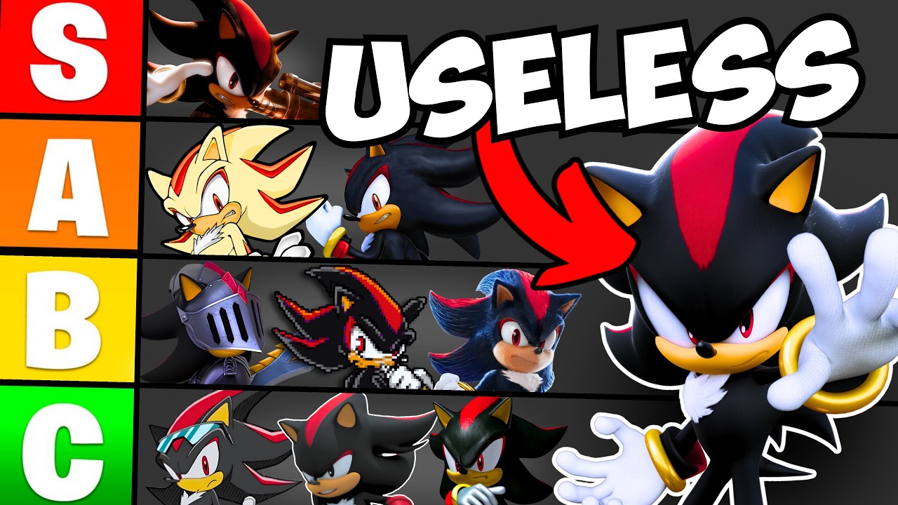 Ranking How USELESS Shadow is in EVERY Sonic Game