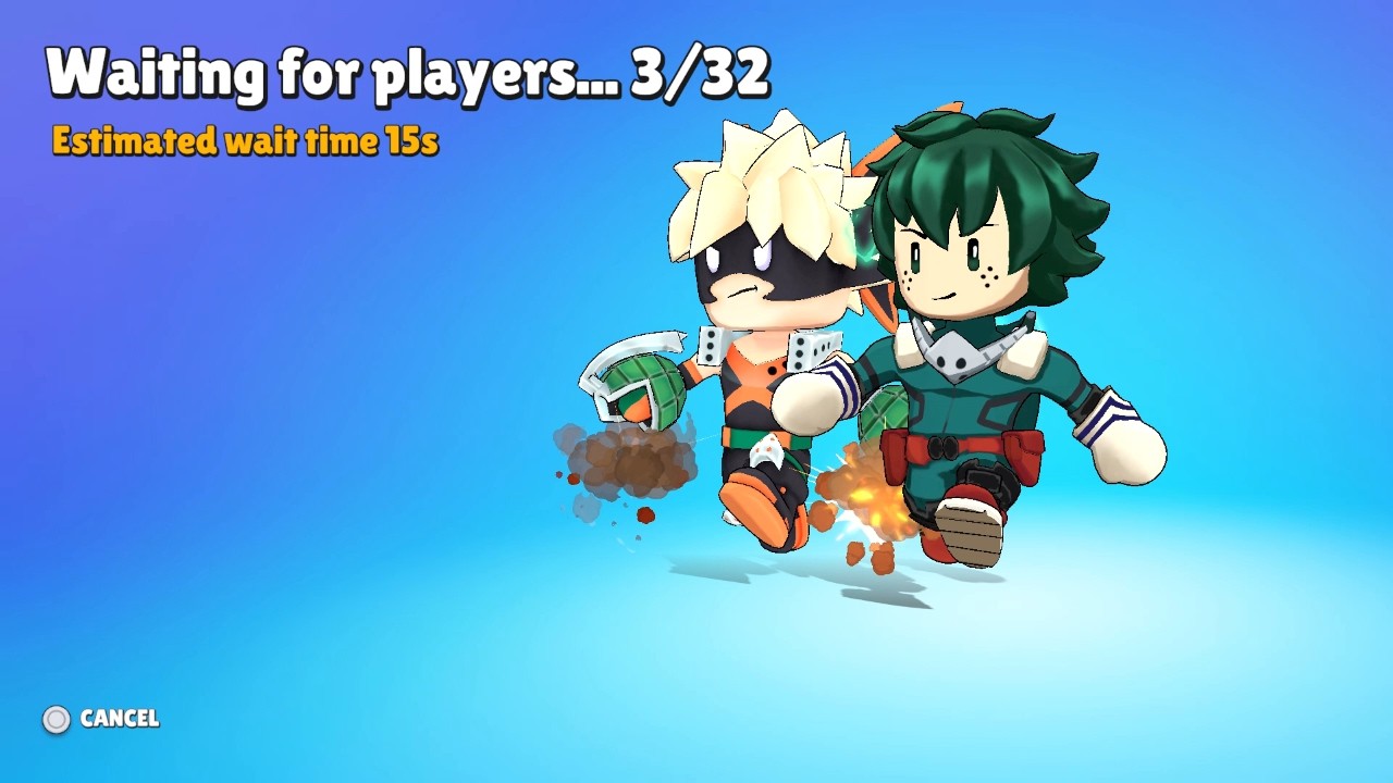 Stumble Guys Deku & Bakugo 2-Player Split Screen Co-Op PS5 Gameplay | My Hero Academia