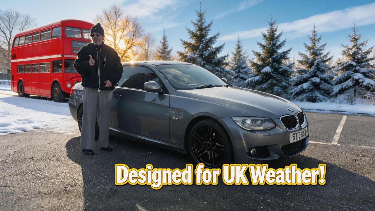 Literally designed for the UK WEATHER -  Check out this BMW 320i Convertible #mcsperformance