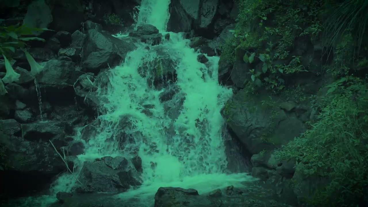 River soundscape with soft white noise for rest, meditation, and inner balance