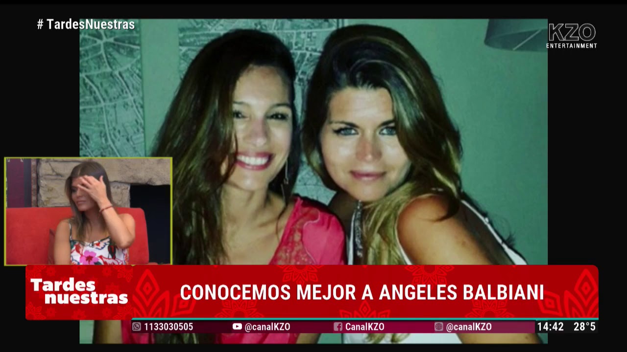 Angie Balbiani habla de su relación con Pampita