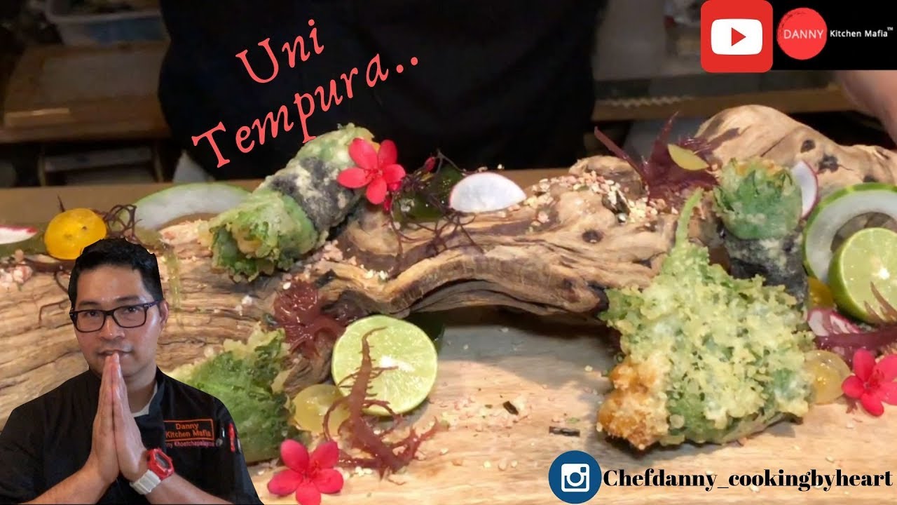 Uni Tempura | ไข่หอยเม่นเทมปูระ