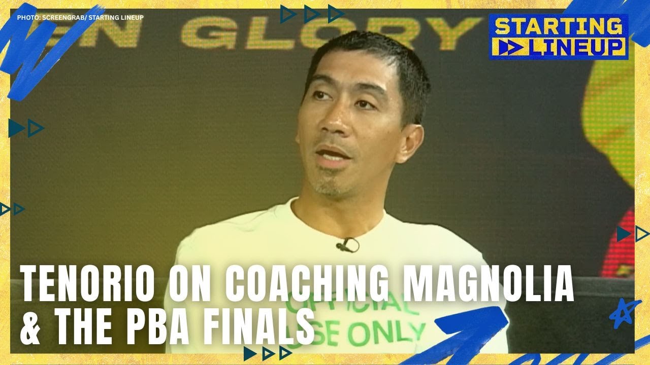 Tenorio on coaching Magnolia & SMB's current lead over TNT | STARTING LINEUP | FULL EPISODE