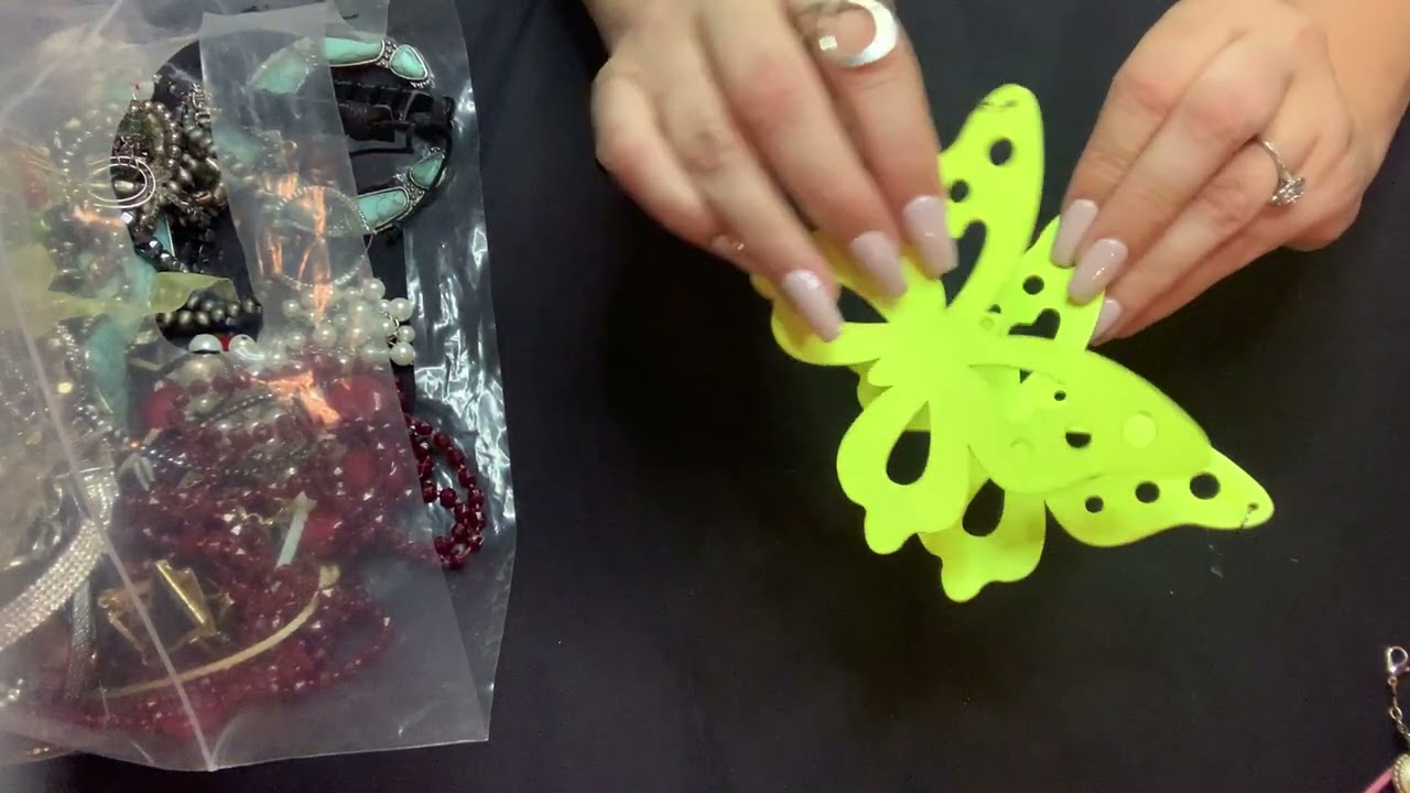 Shop Goodwill Jewelry bag-ASMR soft spoken -