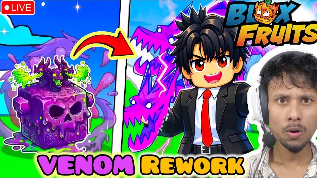 VENOM FRUIT REWORK IS COMING SOON | BLOX FRUIT