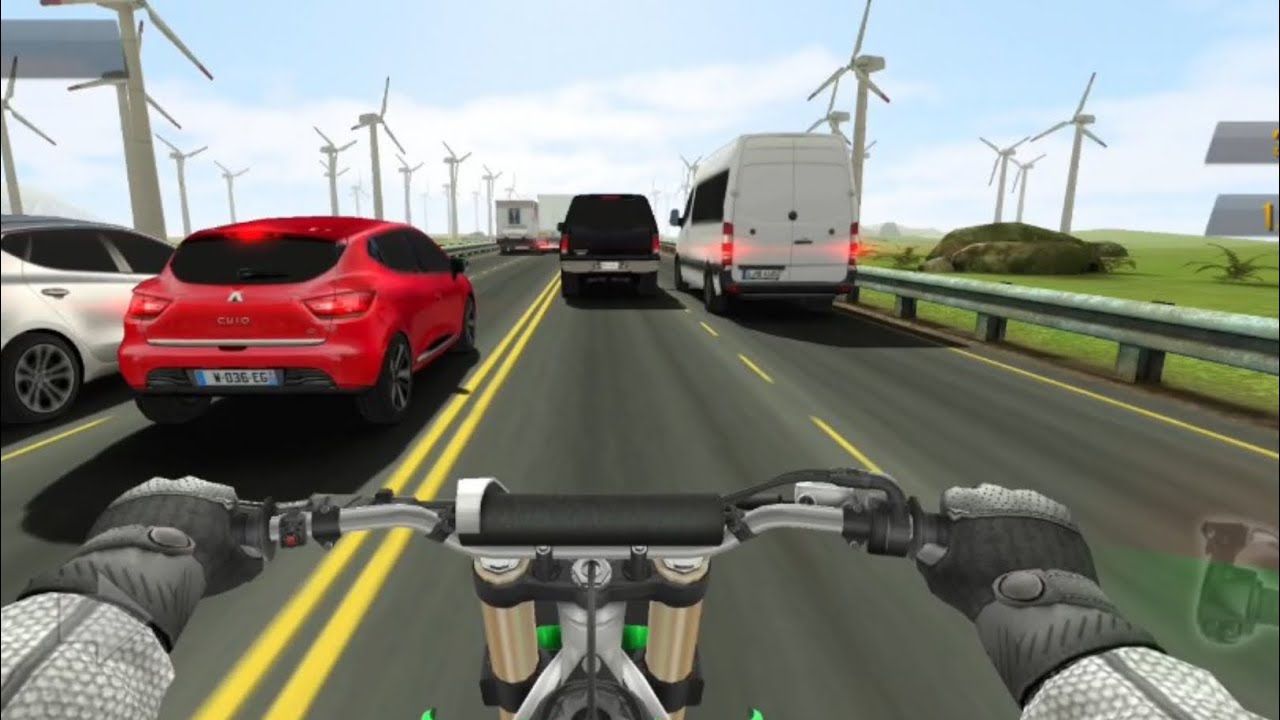 Traffic Rider - ( The GREEN Colour BIKE Ful speed on Highway 🤯🤑🔥 ) Gameplay!