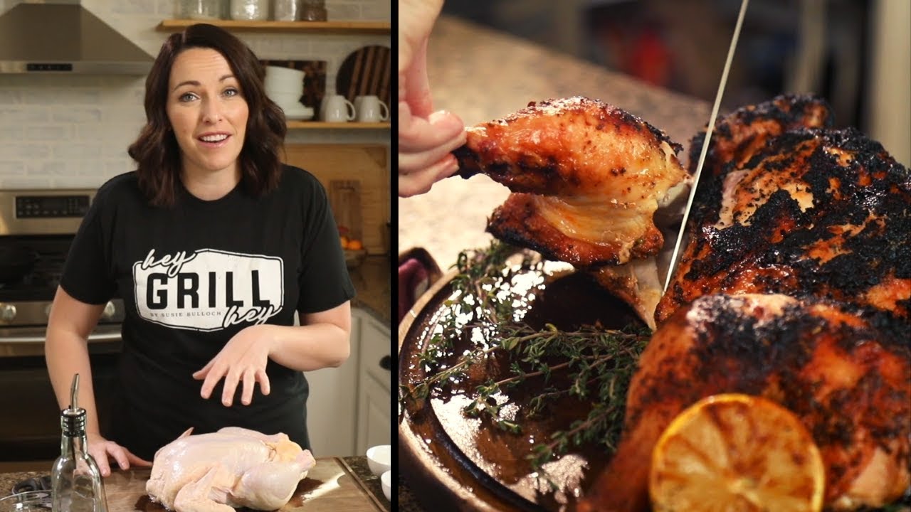 Grilled Spatchcock Chicken - How To