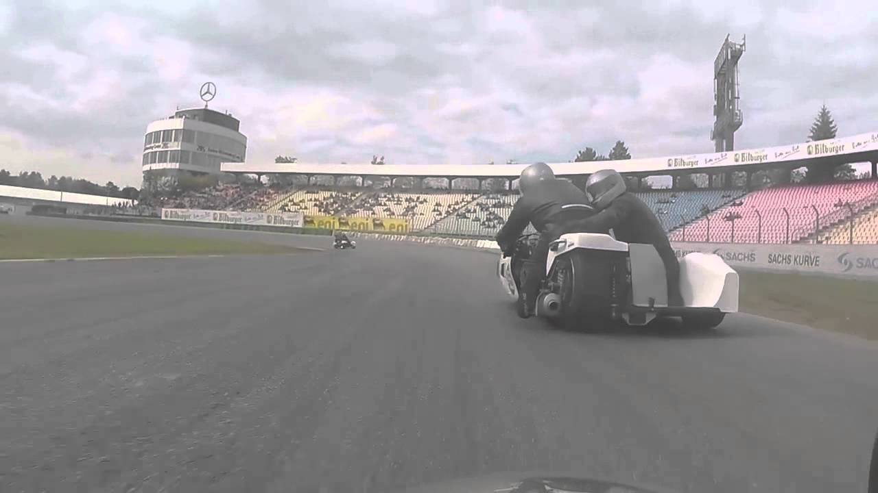 Gespann Sidecar Rennen Hockenheim 2015 Sonntag Wenckstern/Fischer Z59