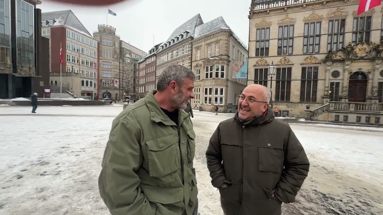 Bremen’in Merkezinde Türk Dayıyla Dümenden Sohbet