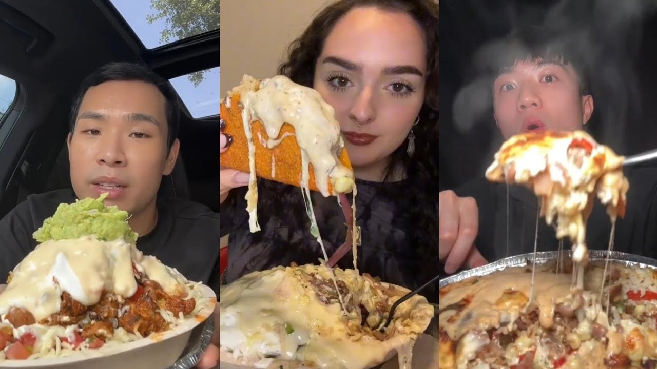 Мне очень нравится смотреть Chipotle Mukbang на TikTok! #fyp #mukbang #tiktok #satisfying