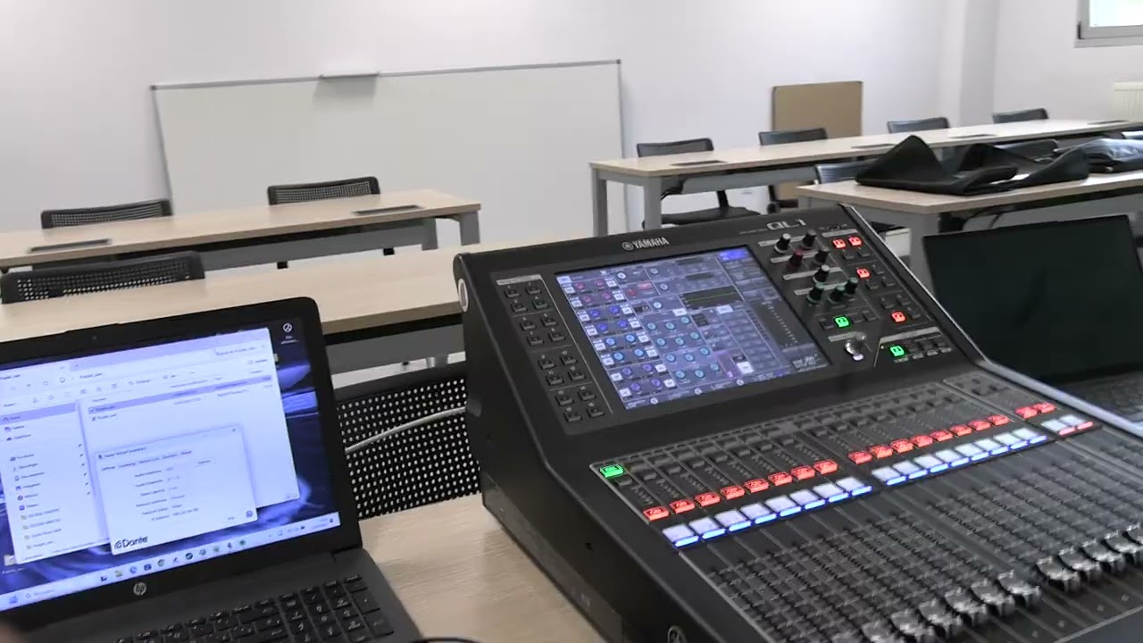 04 YAMAHA QL1 (Virtual soundcheck con reaper)