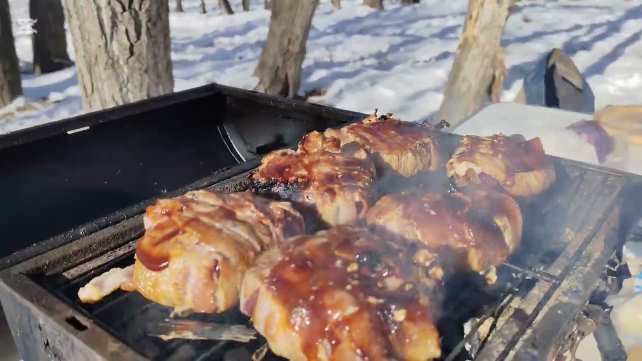 Beef and Pork Roll with Cheese Mongolian winter 