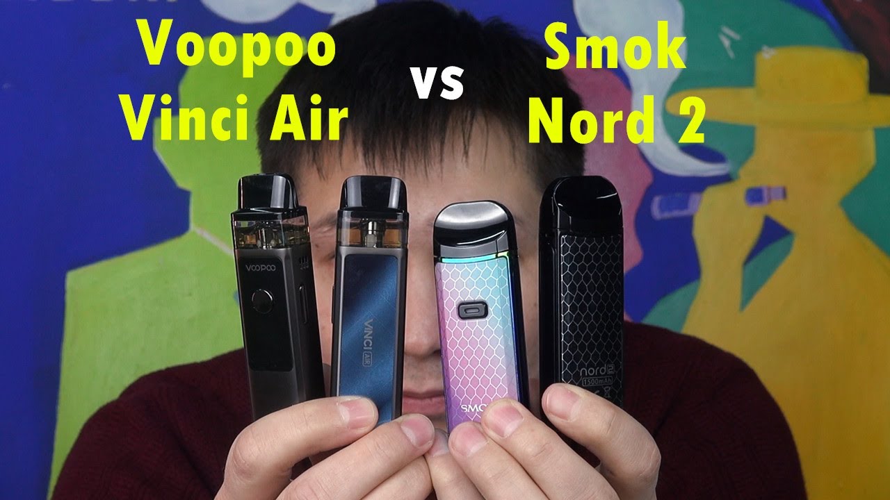 Smok Nord 2 and Voopoo Vinci Air | Which Vape pod mod to choose?