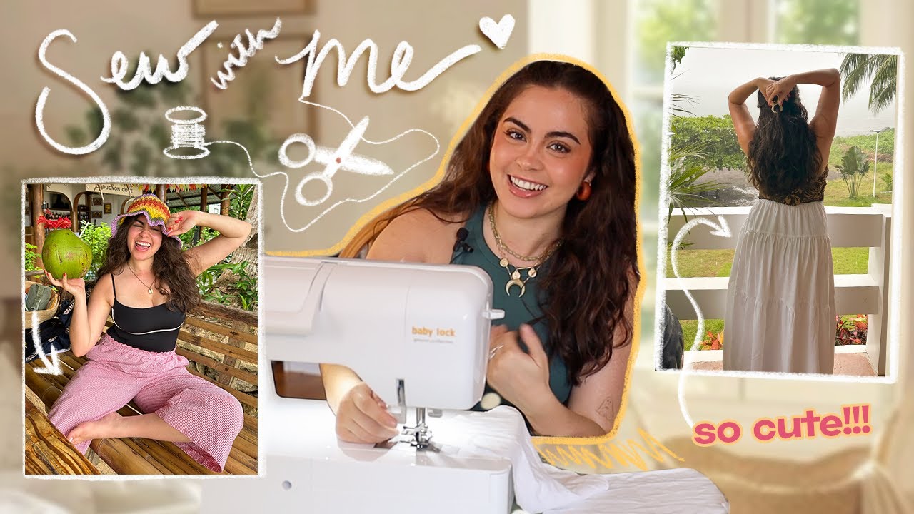 Шейте вместе со мной! 🧵✂️ Летние вещи из списка желаний (я просто в восторге) 🫶🏼