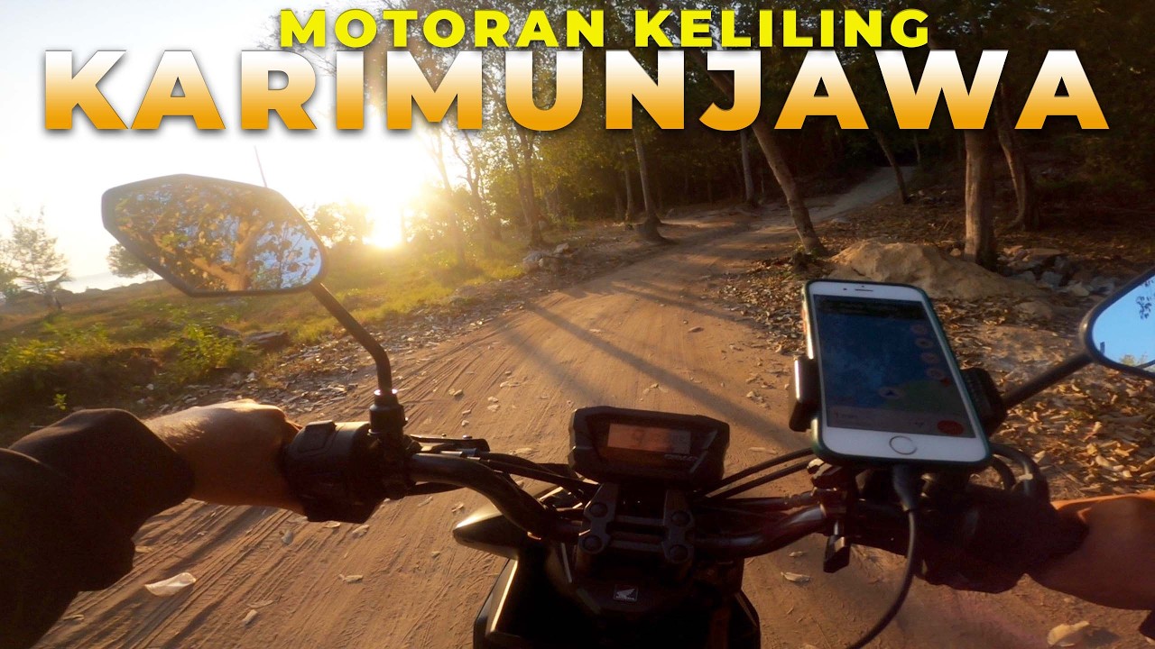TERNYATA INDAH‼️Yuk, Motoran Mengelilingi Pulau Karimunjawa