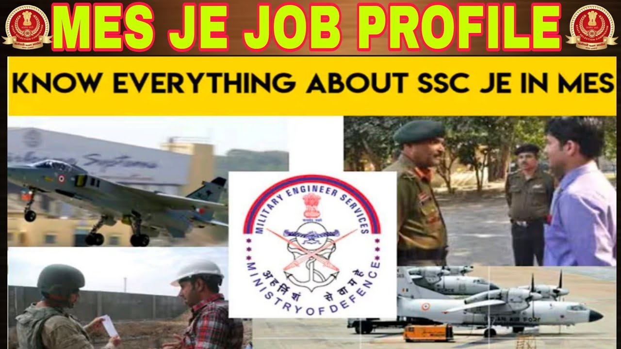 #MES JE Profile 💥💥 #SSC Je MES JE JOB Profile ✅  #MES Je को Salary कितना मिलता है 💥💥 #MES Je