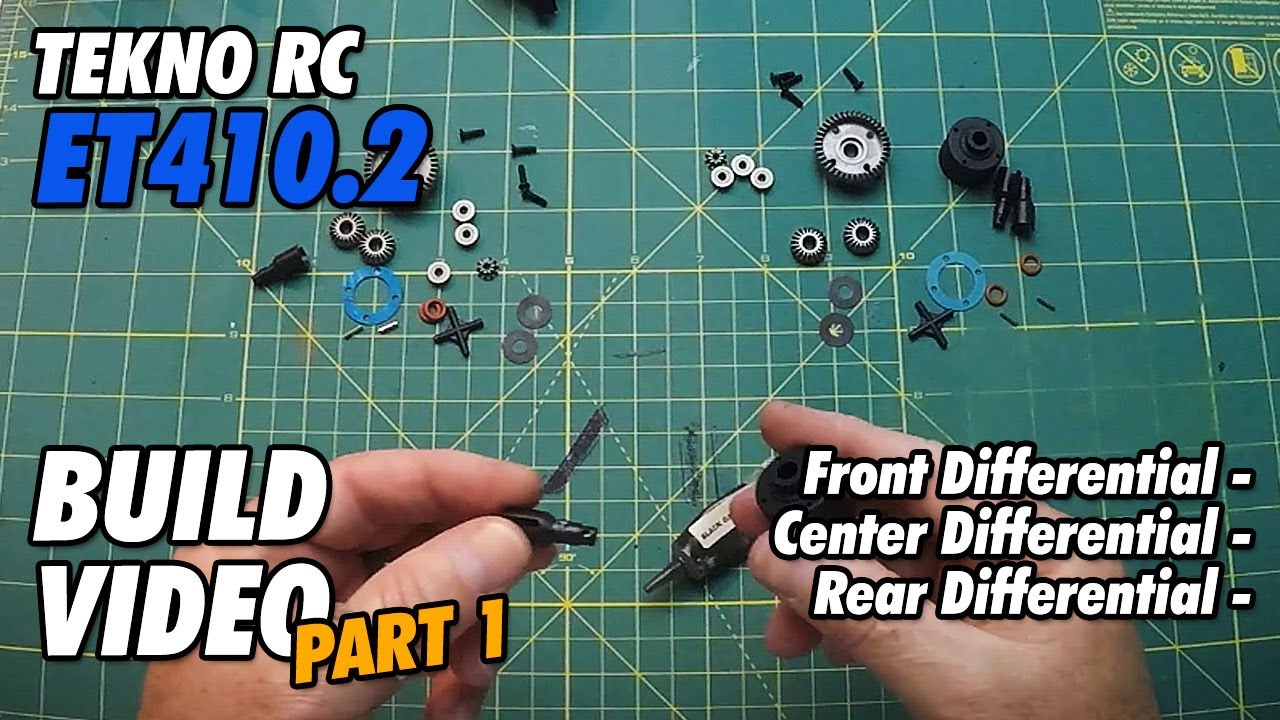 Видеосборка Tekno RC ET410.2, часть 1